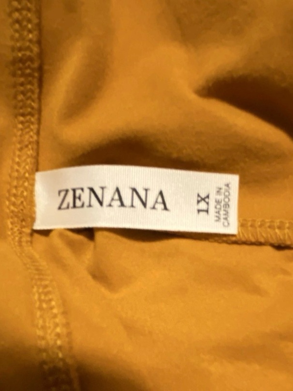 Zenana Women's Leggings in Mustard Yellow - LX
